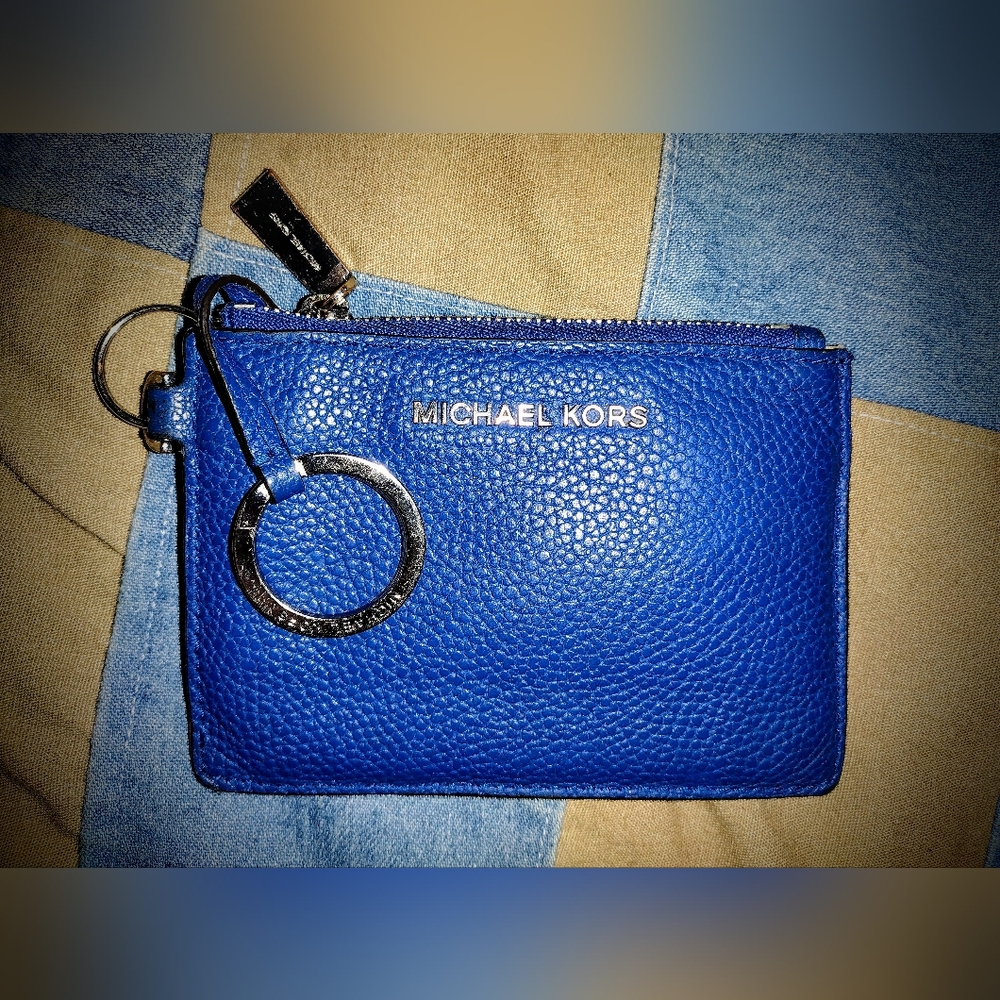 Michael Kors Royal Blue MK Wallet